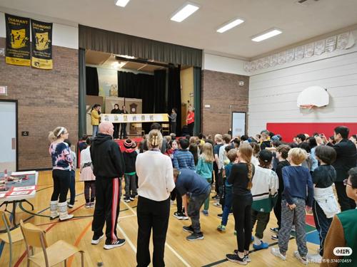 3加拿大渥太华诺克斯代尔公立学校文化交流现场